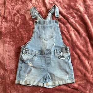 SO Light Blue Denim Kids Romper